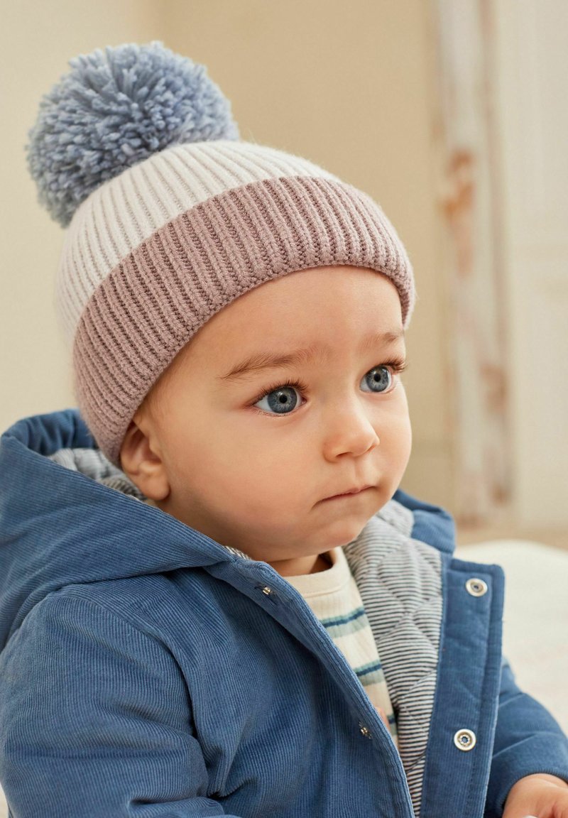 Next BLOCK POM Mütze ecru cream/beige Zalando.de