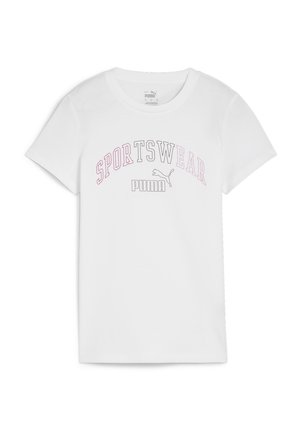 LOGO LAB  - T-shirt med print - white