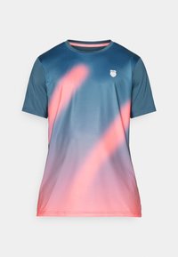 HYPERCOURT PRINT CREW - T-shirt imprimé - stargazer/pink
