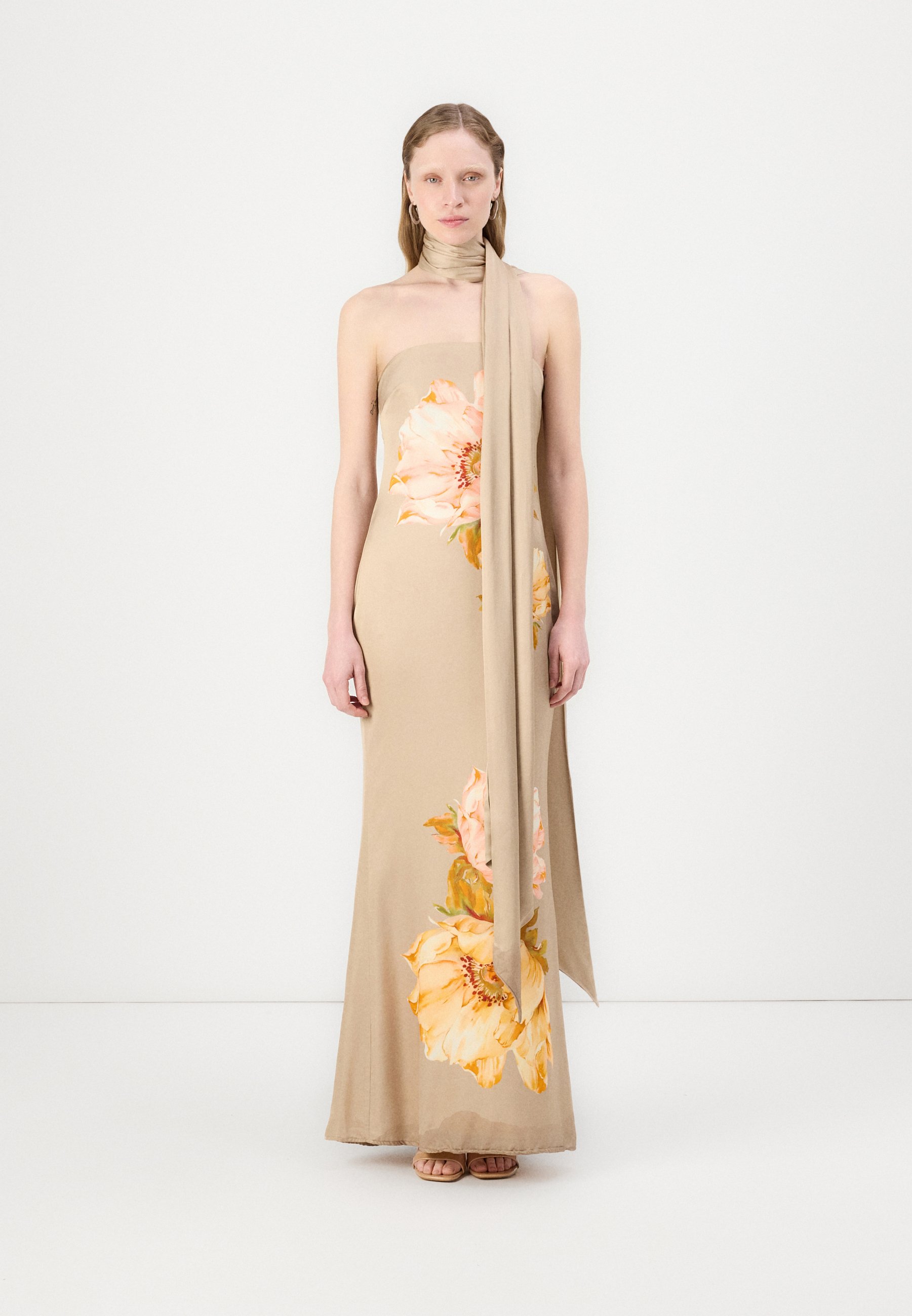 chinese dress ladies Goddiva Zelda Maxi Dress Black