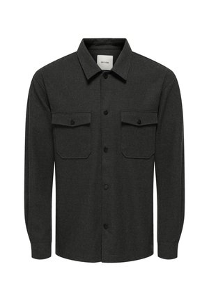 MARK - Leichte Jacke - dark grey melange