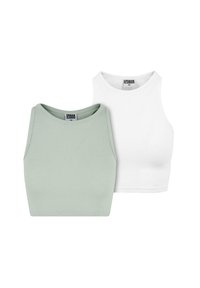 CROPPED 2-PACK - Top - frostmint white