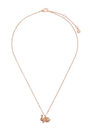 FABLE ENGLAND Rabbit necklace - Grandinėlė - light brown