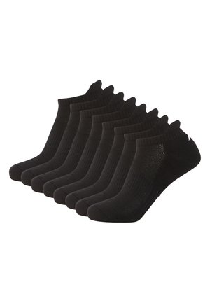 FM London UNISEX CUSHIONED 8 PACK - Socquettes - black