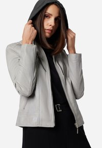 Ricano NELE - Lederjacke - grau