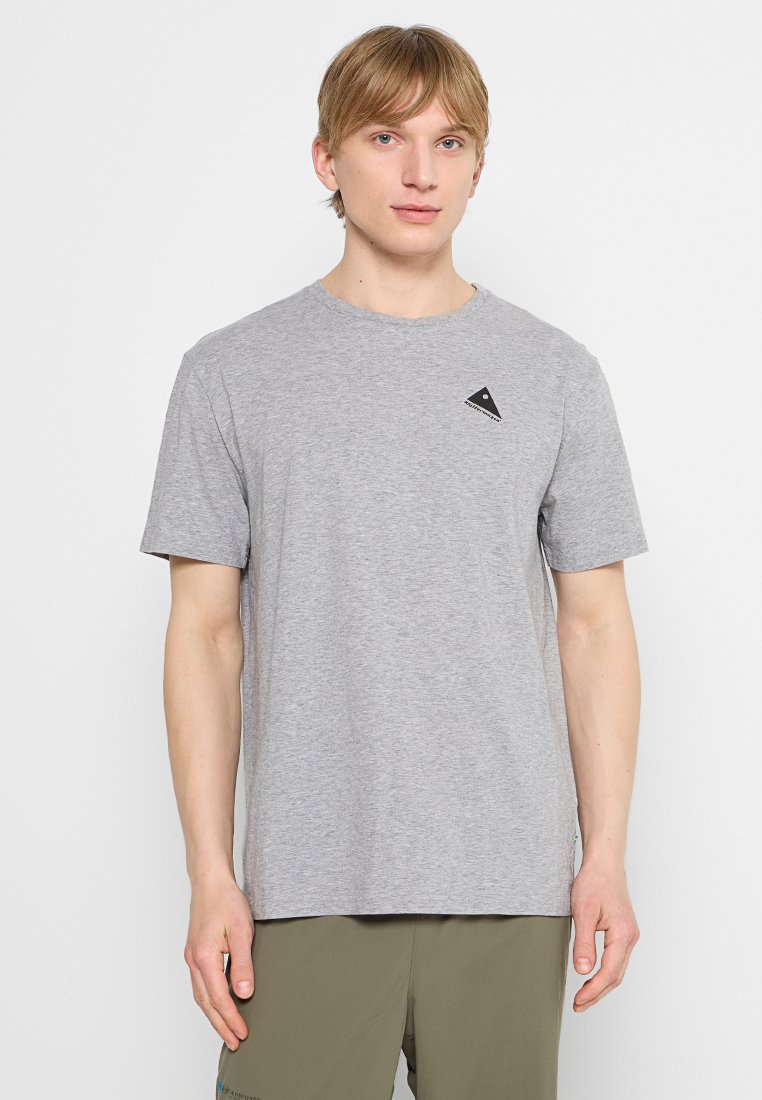 Klättermusen T-shirt print grijs