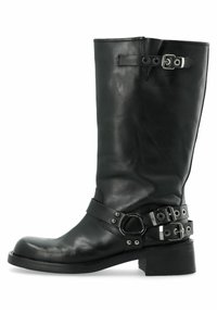 BIAHARPER - Cowboy- / bikerstøvler - black