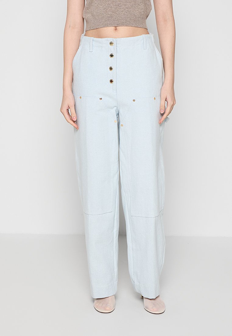 sandro Workwear-jeans lichtblauw