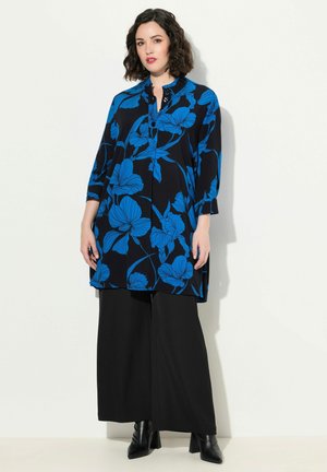 FLORAL 3/4 SLEEVE - Tunika - black