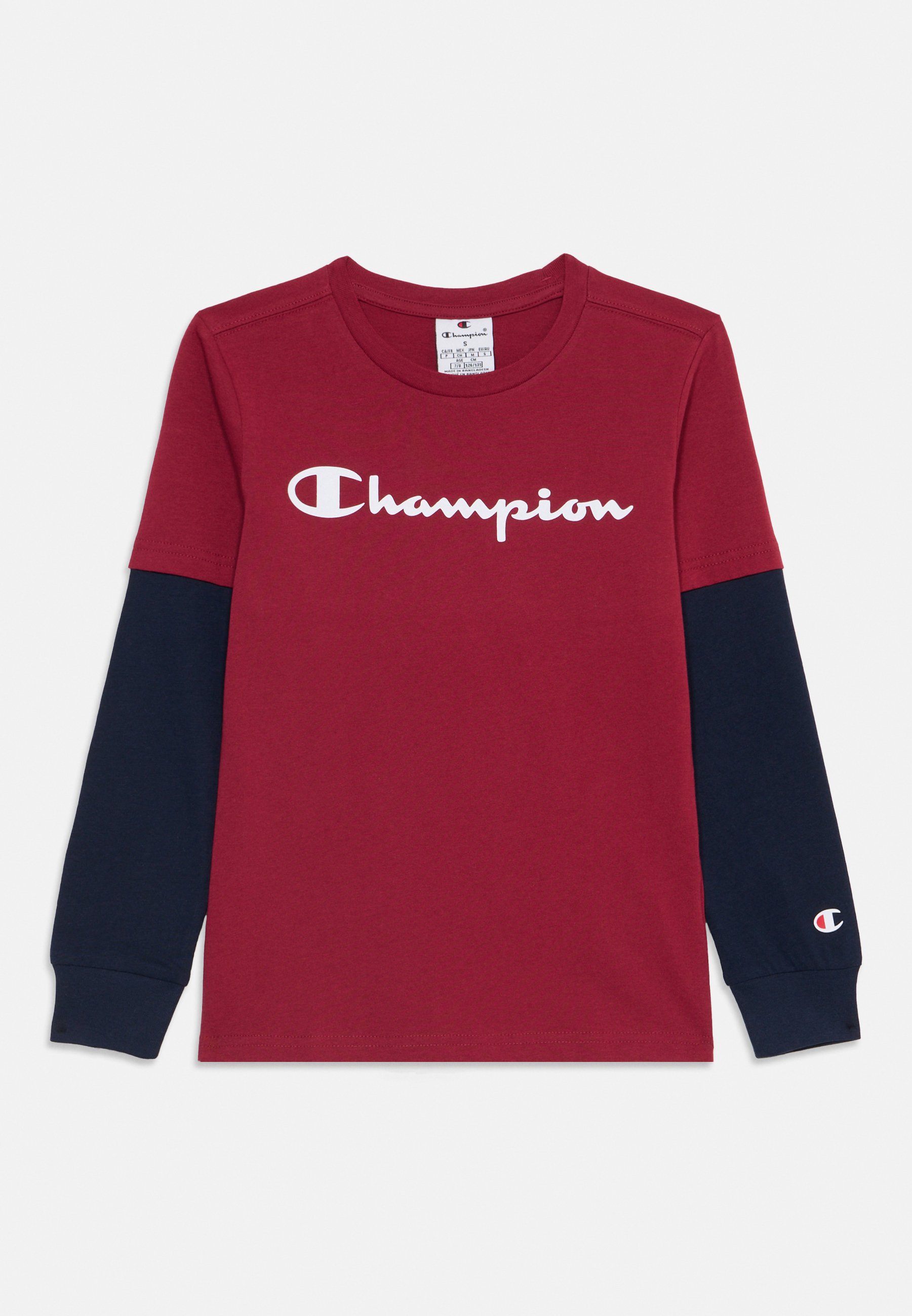 トップス Champion for RHC Pocket Long Sleeve T Champion LONG SLEEVE LARGE LOGO UNISEX - Long sleeved top - red