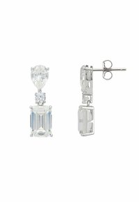 Latelita WINSLET MOISSANITE DROP  - Earrings - silver-coloured