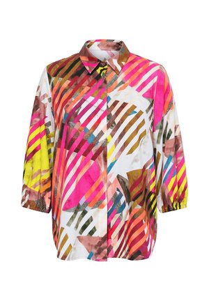 Ulla Popken, Chemisier - fuchsia pink