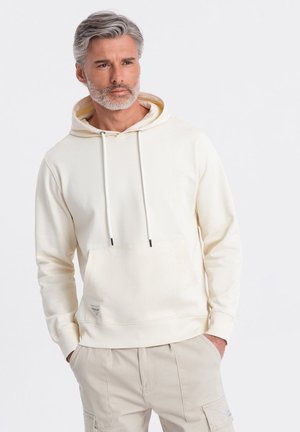 Jersey con capucha - cream