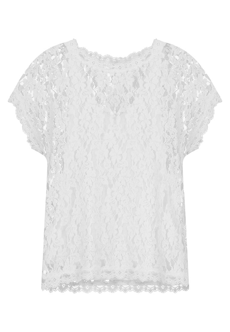 Cream VIVI BLOUSE Bluser chalk Zalando.no Hvit Bella bluse Cream Bluser - Dameklær er billig