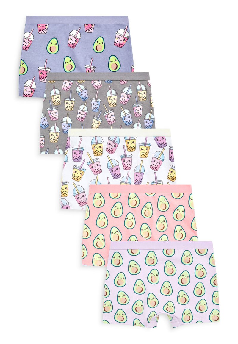 Next 5 PACK  - Underkläder - pink grey avocado bubble tea