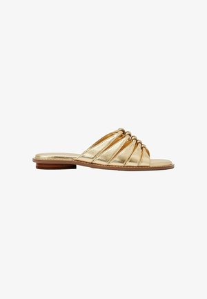 Reiss, Papucsszandálok - gold-coloured