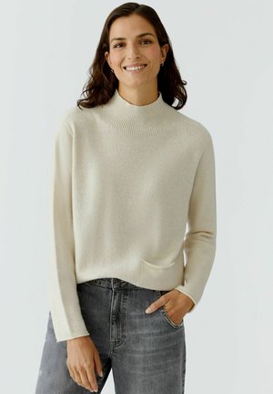 PULLOVER - Pullover - offwhite mel