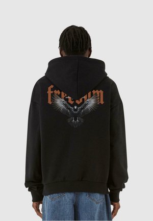 BRAVE SOAR HEAVY OVERSIZED - Hoodie - black