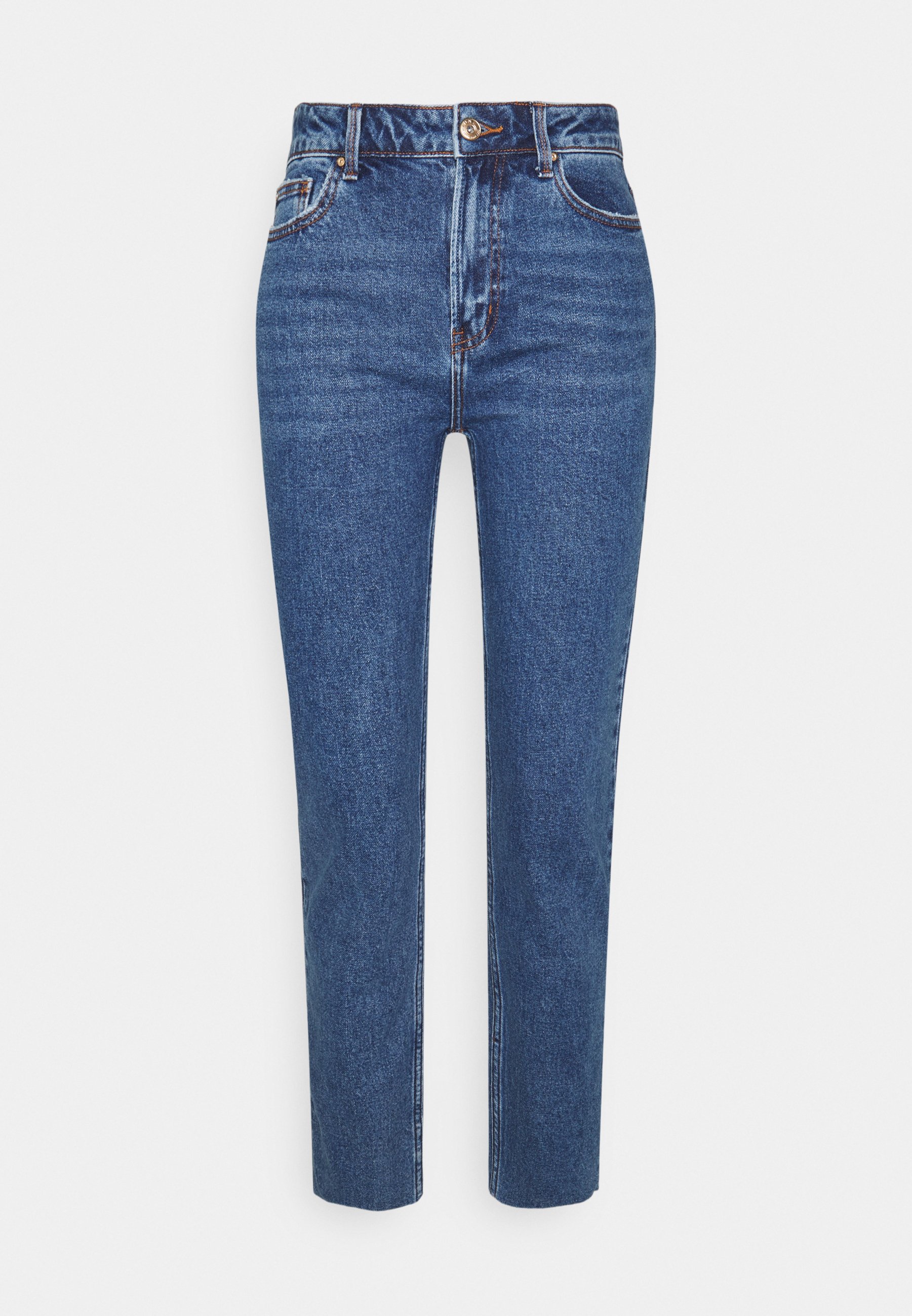 ONLY Tall ONLEMILY LIFE - Tiesaus kirpimo džinsai - dark blue denim/tamsiai  mėlynų džinsų - Zalando.lt