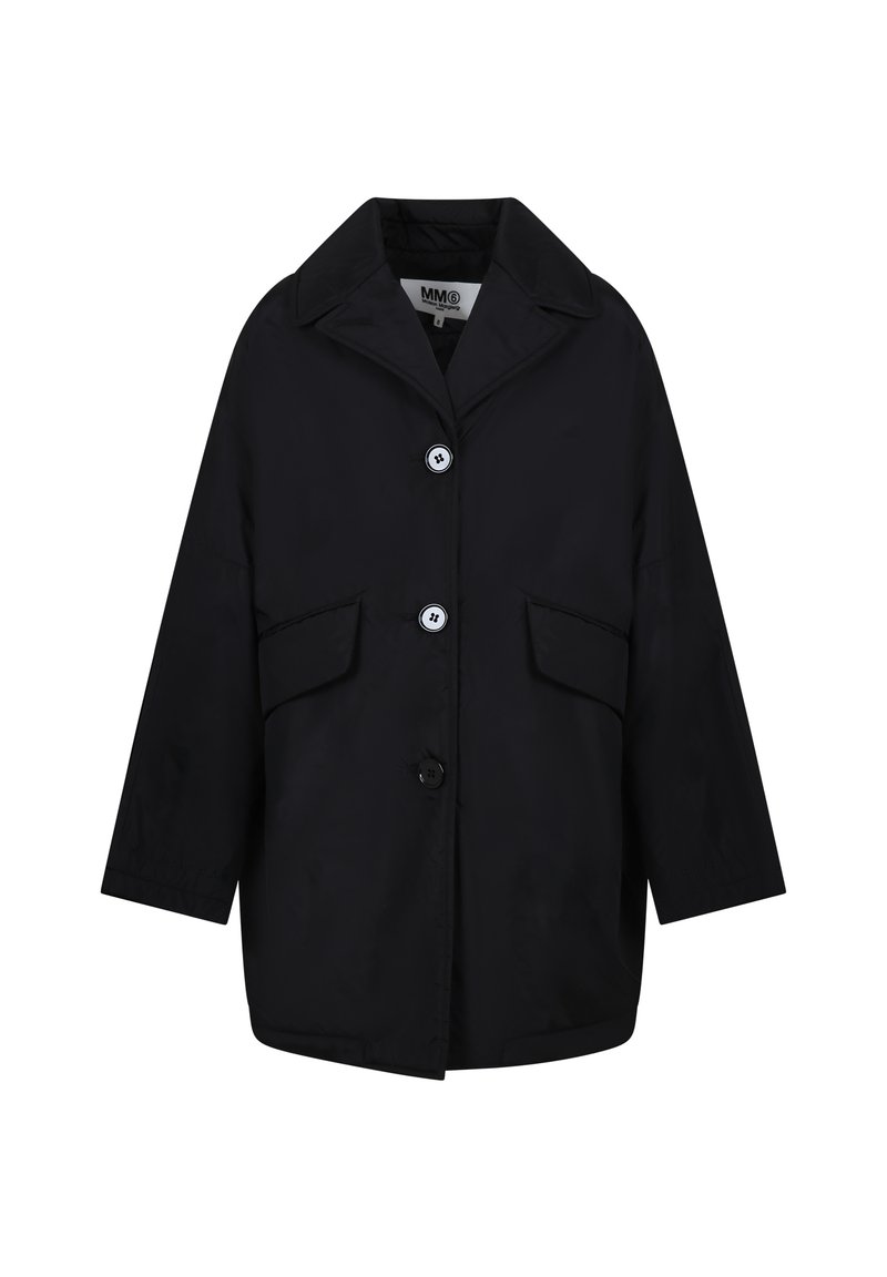 MM6 Maison Margiela Wintermantel zwart