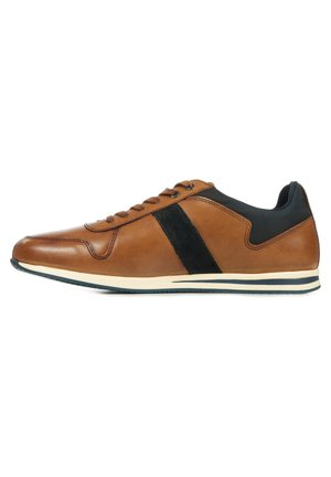 LIVING 1 - Trainers - cognac/marine