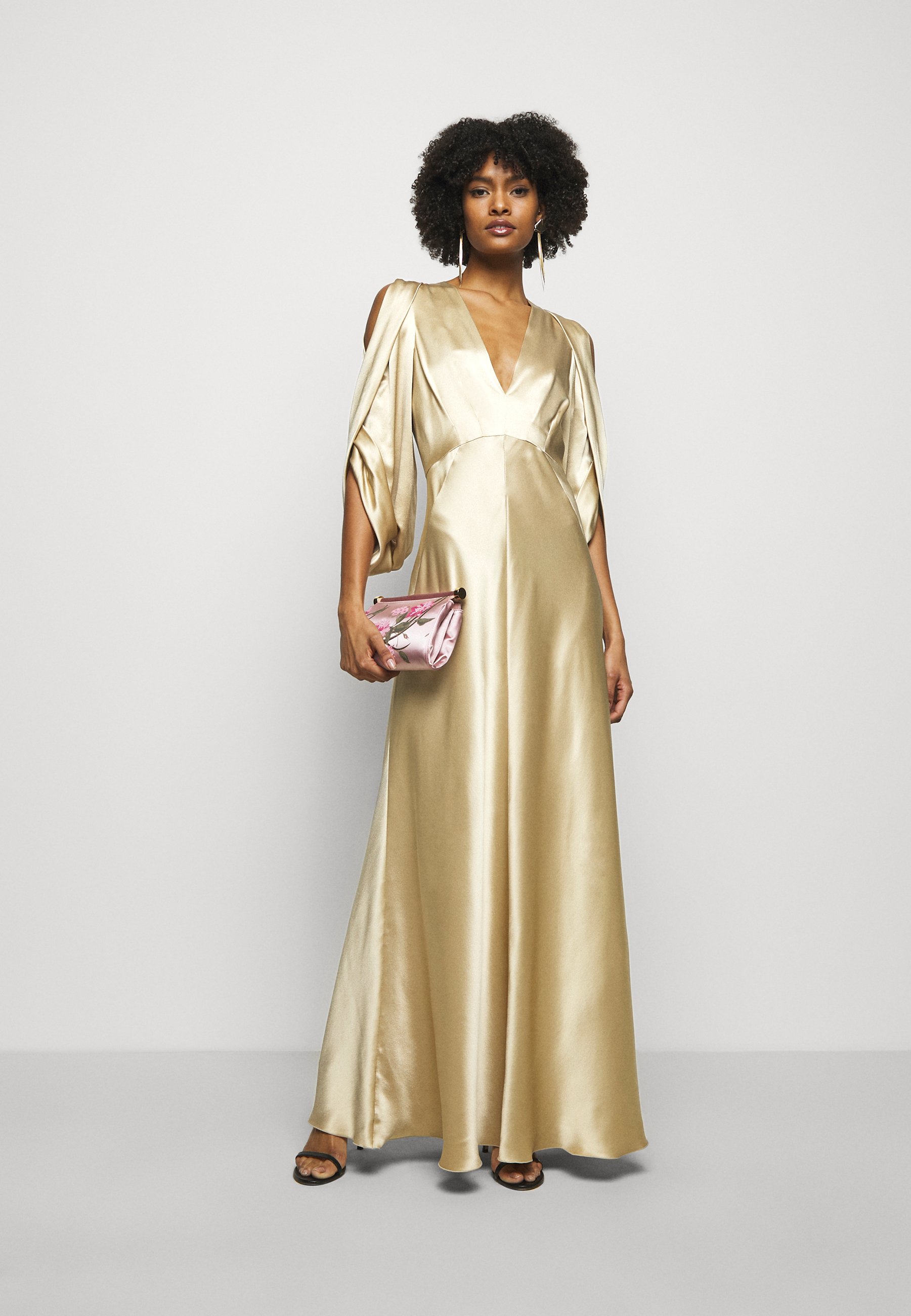 Alberta Ferretti DRESS - Vestito estivo - beige/dorato - Zalando.it
