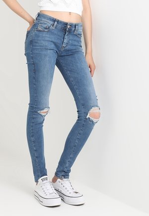 Jeans Skinny - destroyed denim