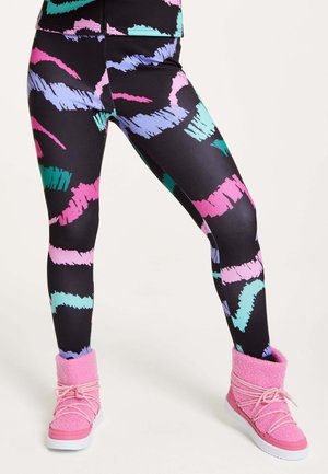 ABSTRACT - Leggings - Trousers - multi-coloured