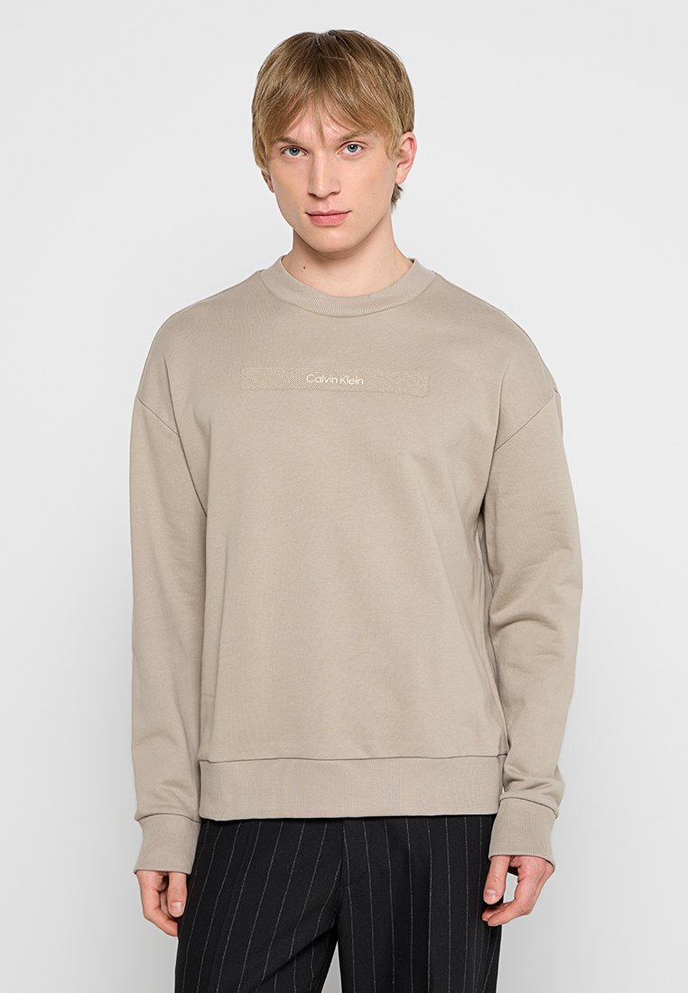 Calvin Klein Sweater zandkleur Calvin Klein Sweater zandkleur