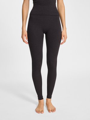 Hummel, YOGA SEAMLESS - Leggings - black melange