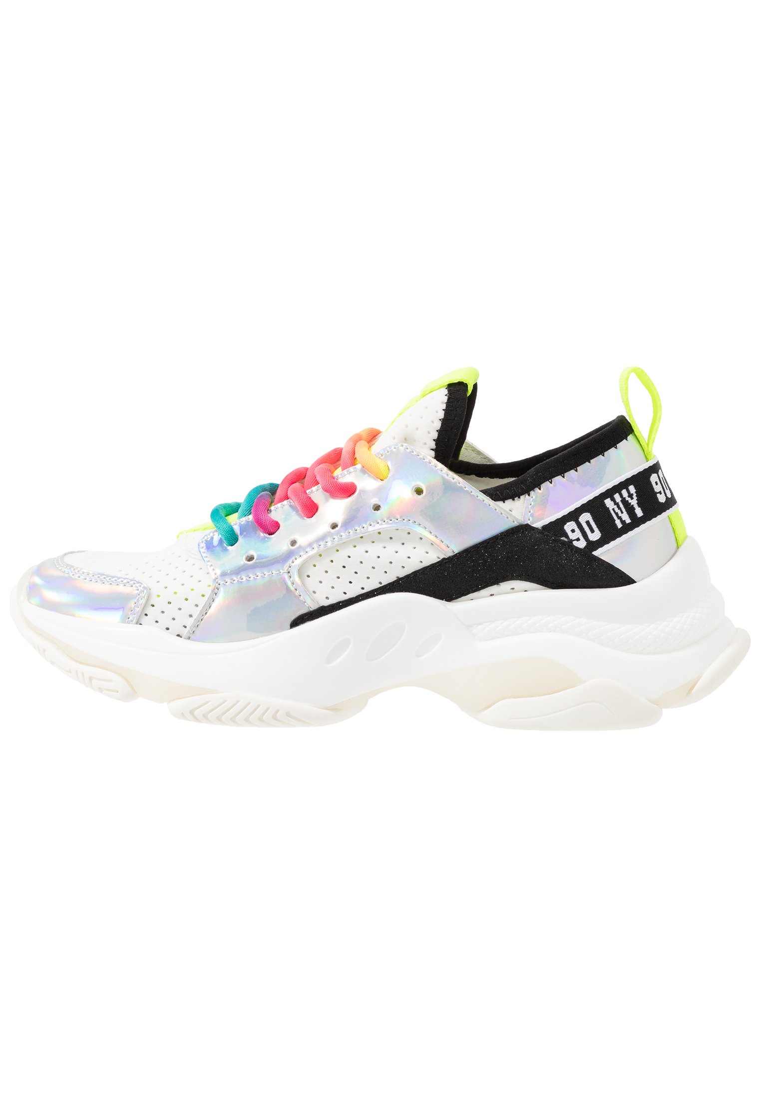 Steve Madden AJAX Joggesko whitemulticolorhvit Steve Madden ASHEN Joggesko orangemulticolorhvit
