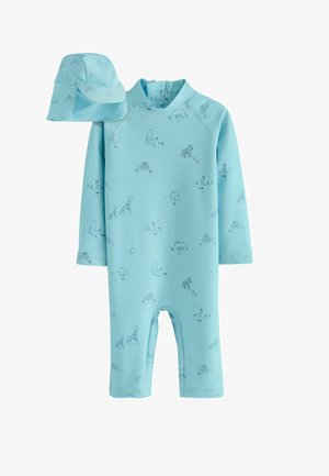 Next SUNSAFE 2 PIECE SET LONGER - Maudymosi kostiumėlis - mint green