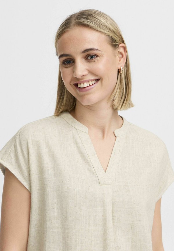 FRJUNA - Blouse - birch melange3