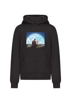 SUPERMAN LOOKING ON EARTH - Hoodie - black