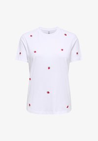 Niet geselecteerd, bright white aop:strawberry