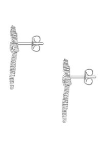 Yokoamii SCHLEIFE - Fülbevalók - silver-coloured