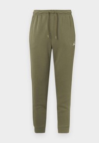 PANT - Tracksuit bottoms - medium olive/sail