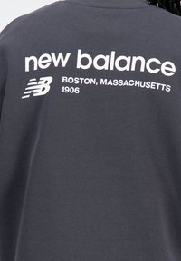 New Balance LINEAR HERITAGE BRUSHED BACK CREWNECK - Sportska majica - seasalt