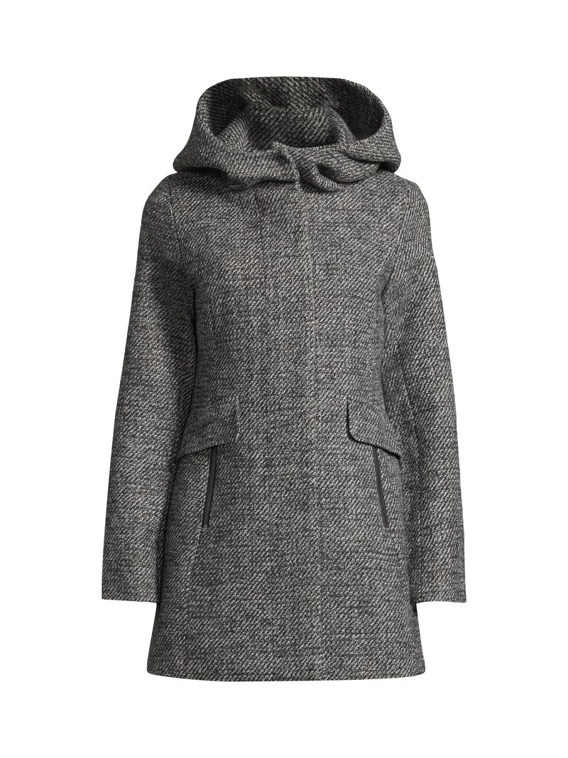 Wool Coat Boucle Mantel Beige Damen Zalando ONLY Damen Mantel