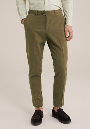 THE FLEX SUIT - Suit trousers - green