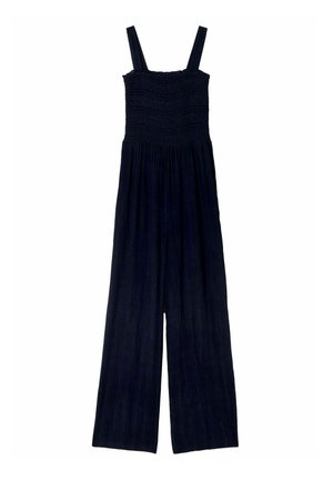 REGULAR FIT - SHIRRED - Strandaccessoire - navy