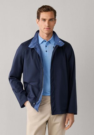 Hackett London HACKETT LONDON WATERPROOF JACKET REVERSIBLE JACKET - Outdoor jacket - airforce blue