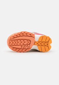 Fila DISRUPTOR UNISEX - Sneakers laag - marshmallow/shell coral