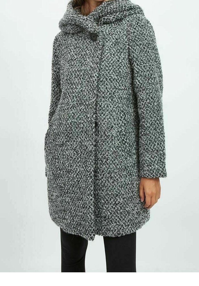VILA Cappotto classico - grey