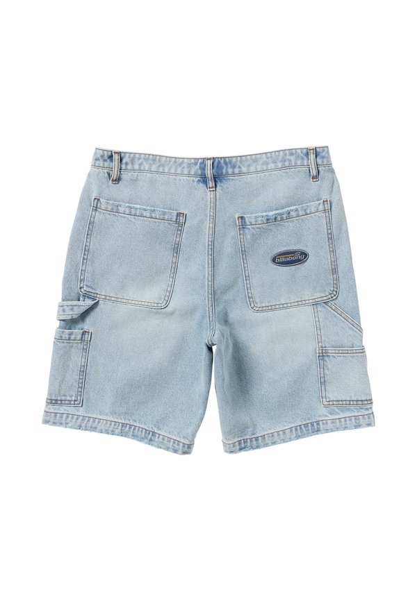 BAD DOG WORKWEAR - Denim shorts - bla4