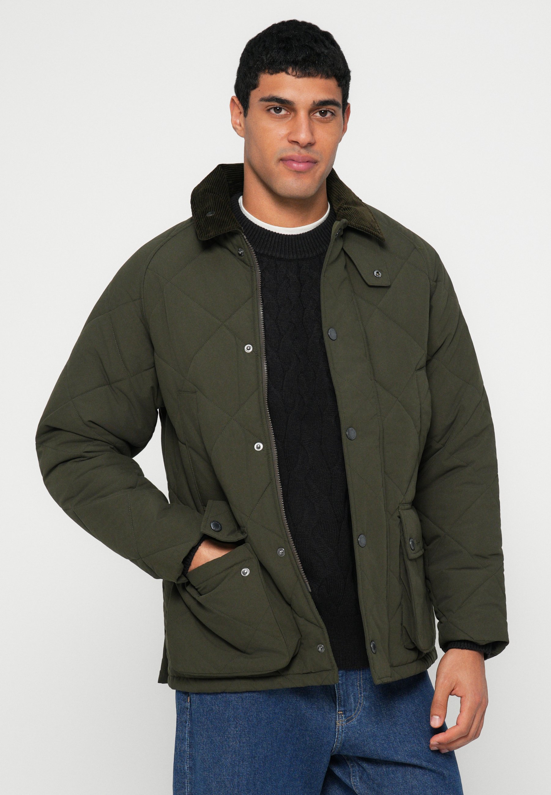 Barbour MODERN BEDALE QUILTED JACKET - Light jacket - olive/khaki