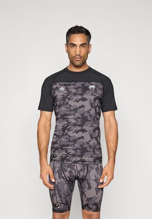 POLARIS - Sport T-Shirt - black/storm grey