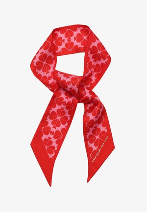 kate spade new york FLOWER SKINNY - Scarf - light pastel red