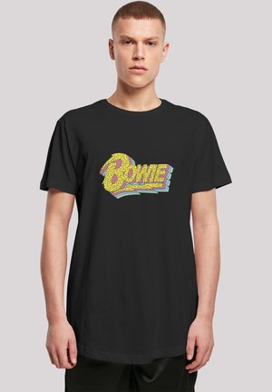DAVID BOWIE MOONLIGHT  - Print T-shirt - black