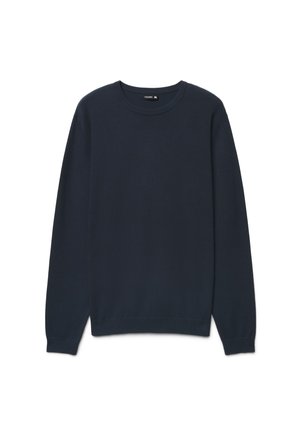 Terranova MAGLIA TINTA UNITA - Maglione - blu navy